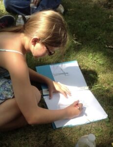 Young-Audrey-Sketching
